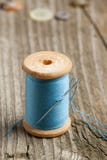 Spool Of Thread And Needle Stock Image Spool Of Thread And Needle Stock Image