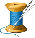 Spool of Thread stock image. Image of pastime, color, sewing - 484199