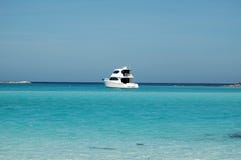 Sport Fishing Boat On Caribbean Sea Stock Image Sport Fishing Boat On Caribbean Sea Stock Image