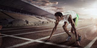 sport Startande löpare royaltyfri bild sport Startande löpare royaltyfri bild