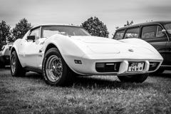 SportbilChevrolet Corvette stingrocka Kupé, 1976 Arkivbilder SportbilChevrolet Corvette stingrocka Kupé, 1976 Arkivbilder