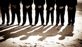 Sposo e Groomsmen Fotografia Stock Libera da Diritti Sposo e Groomsmen Fotografia Stock Libera da Diritti