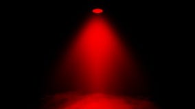 Spotlight Stage With Smoke On Black Background Red Light Projector Illuminated For Concert And Game Stock Illustration Stock Illustration Illustration Of Carpet Entrance 166533658