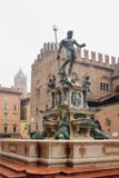 Springbrunnen av Neptun, Bologna royaltyfri bild Springbrunnen av Neptun, Bologna royaltyfri bild