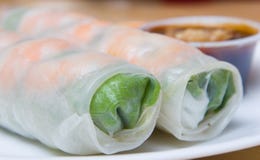 Springrolls Stock Photography Springrolls Stock Photography