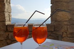 Spritz с чудесным ландшафтом стоковые изображения Spritz с чудесным ландшафтом стоковые изображения