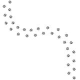 Spurntiertatzendrucke lizenzfreie abbildung Spurntiertatzendrucke lizenzfreie abbildung