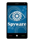 Spyware de Smartphone Imagenes de archivo Spyware de Smartphone Imagenes de archivo