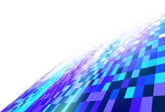 Squares block pattern digital wall slope concept abstract background geometric design stock illustration Squares block pattern digital wall slope concept abstract background geometric design stock illustration