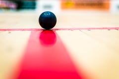 Squashboll fotografering för bildbyråer Squashboll fotografering för bildbyråer