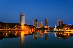 Sri Lanka Ansicht von Beira See in Colombo stockbild Sri Lanka Ansicht von Beira See in Colombo stockbild