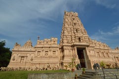 Sri Shakti Devasthanam Temple stock fotografie Sri Shakti Devasthanam Temple stock fotografie