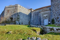 St-Andre Fort In Salins-les-Bains Stock Photography