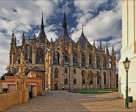 ST CATEDRAL de BARBARA’S - Kutna Hora fotografía de archivo libre de regalías ST CATEDRAL de BARBARA’S - Kutna Hora fotografía de archivo libre de regalías