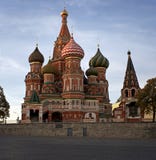 St Cattedrale del basilico a Mosca, Russia Immagine Stock St Cattedrale del basilico a Mosca, Russia Immagine Stock