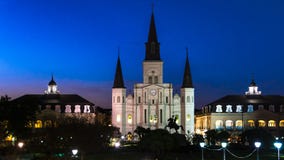 St- Louiskathedrale in New Orleans lizenzfreie stockbilder St- Louiskathedrale in New Orleans lizenzfreie stockbilder