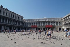 St. Marks Square In Venice, Royalty Free Stock Image