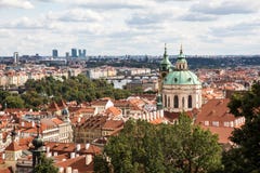 St Nicholas Church em Praga, Rep?blica Checa fotos de stock St Nicholas Church em Praga, Rep?blica Checa fotos de stock
