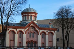 St Paraskeva Church à Vilnius, Lithuanie photos libres de droits St Paraskeva Church à Vilnius, Lithuanie photos libres de droits