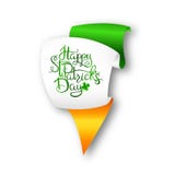 St Patrick s dagbokstäver royaltyfri illustrationer St Patrick s dagbokstäver royaltyfri illustrationer