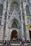 St Patrick ` s Kathedraal in New York Stock Foto's St Patrick ` s Kathedraal in New York Stock Foto's