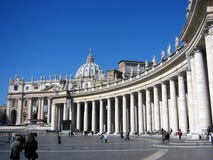 St. Peter's Square, St. Peter's Basilica, Vatican City;