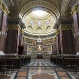 St. Stephen S Basilica, Panorama Of Central Part Royalty Free Stock Images