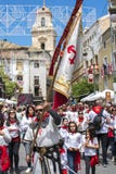 St?ta p? caballos Del Vino i Caravaca de la Cruz, Spanien p? Maj 2nd 2019 fotografering för bildbyråer St?ta p? caballos Del Vino i Caravaca de la Cruz, Spanien p? Maj 2nd 2019 fotografering för bildbyråer