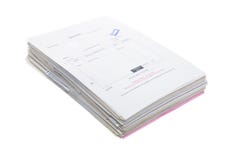 Stack of Business Documents