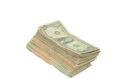 Stack Of Money Royalty Free Stock Image