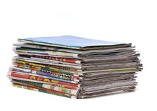 Stack Of Newspaper Stock Image Stack Of Newspaper Stock Image