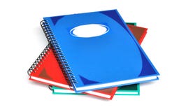 Stack Of Notebooks Royalty Free Stock Images