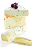 Stack Of Various Cheeses Royalty Free Stock Images Stack Of Various Cheeses Royalty Free Stock Images