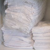 Stack of towels stock image Stack of towels stock image