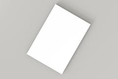 Stack of white blank A4 paper on gray background. High resolution 3d render. Personal branding mockup template. vector illustration Stack of white blank A4 paper on gray background. High resolution 3d render. Personal branding mockup template. vector illustration