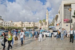 Stad av Betlehem palestine Arkivbild Stad av Betlehem palestine Arkivbild