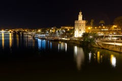 Stad av Seville fotografering för bildbyråer Stad av Seville fotografering för bildbyråer