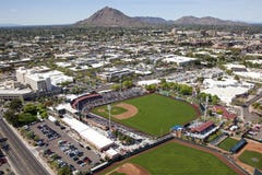 Stade de Scottsdale photographie stock libre de droits Stade de Scottsdale photographie stock libre de droits