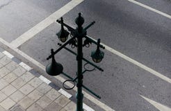 Stadsgatalyktor Arkivfoto Stadsgatalyktor Arkivfoto