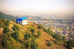 Stadt von Pokhara, Nepal stockbilder Stadt von Pokhara, Nepal stockbilder
