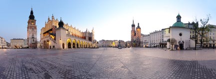 Stadtquadrat in Krakau