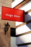 Stage door Stock Photo Stage door Stock Photo