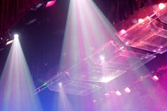 Stage ultra violet lights, srgb image