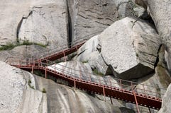 Stair,Seoraksan National Park Royalty Free Stock Photos Stair,Seoraksan National Park Royalty Free Stock Photos