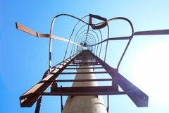 Stairs ladder to the heaven blue skies royalty free stock images Stairs ladder to the heaven blue skies royalty free stock images