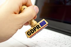 Stamp with gdpr stock photography Stamp with gdpr stock photography