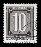 Stamp printed in GDR shows numeric value. A stamp printed in GDR shows numeric value, circa 1956 stock image Stamp printed in GDR shows numeric value. A stamp printed in GDR shows numeric value, circa 1956 stock image