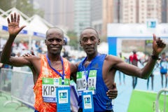 Standard Chartered Hong Kong Marathon 2018 Image stock Standard Chartered Hong Kong Marathon 2018 Image stock