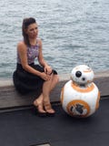 Star Wars BB8 und Freund stockfotos Star Wars BB8 und Freund stockfotos