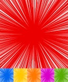 Starburst, sunburst, rays of light element. Circular, radial lin royalty free illustration Starburst, sunburst, rays of light element. Circular, radial lin royalty free illustration